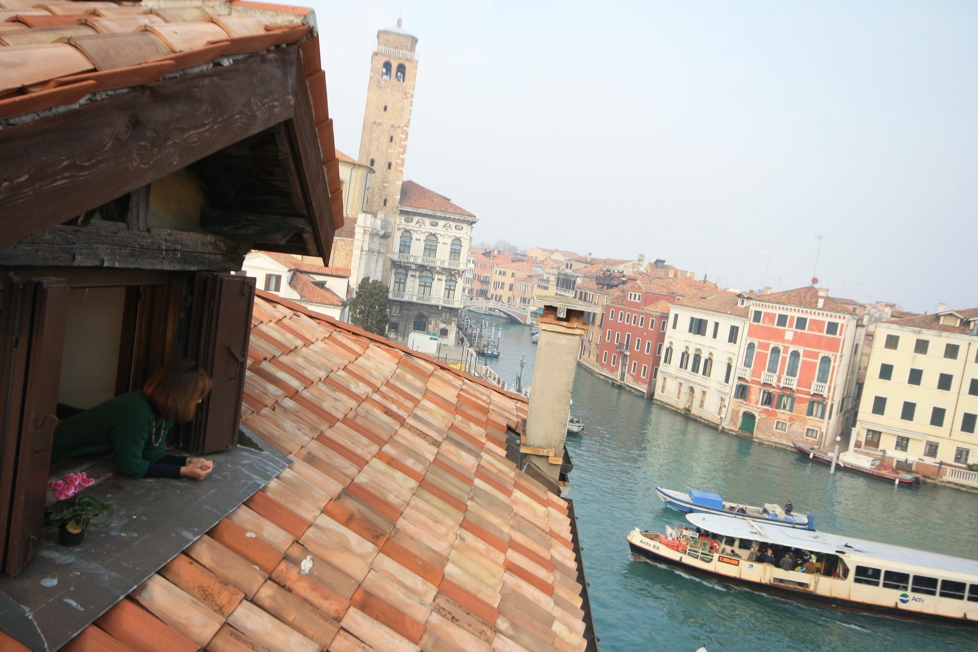 B&B Vista Sul Canal Grande Venecia Exterior foto
